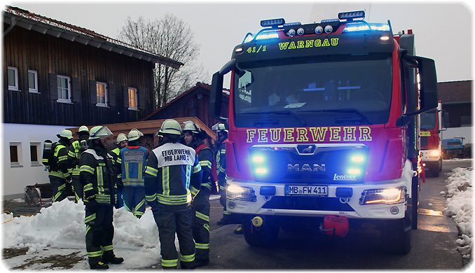 Brandeinsatz in der Setzbergstraße
